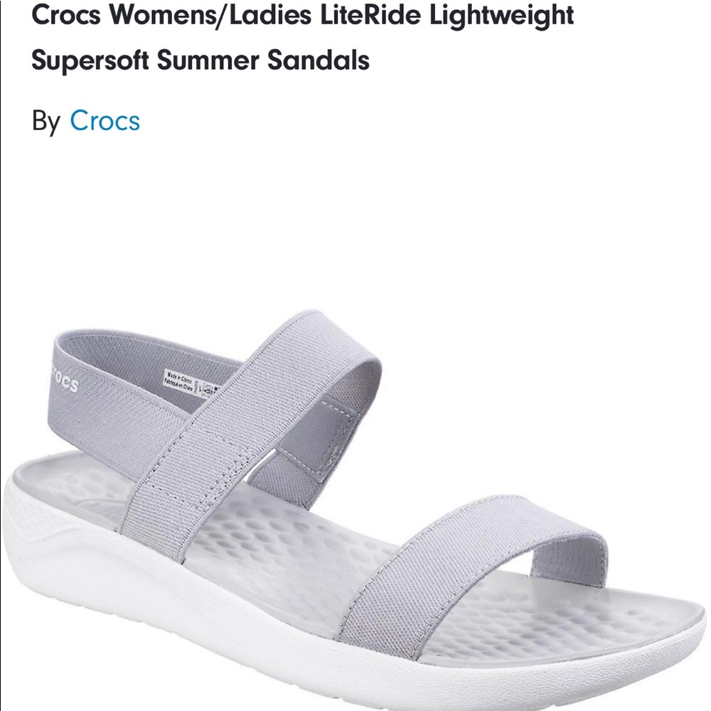 Crocs LiteRide Sandals - women’s size 8 NWT